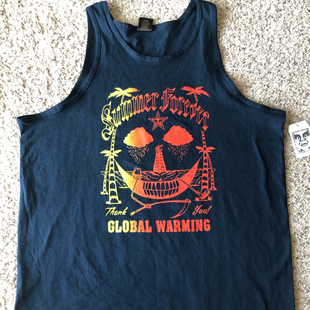 Obey tank top XL Summer Forever